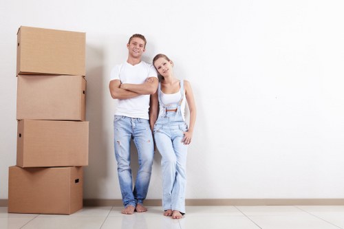 Local house movers assisting a Finchley home relocation