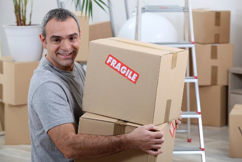 Local North London removals van supporting Finchley customers