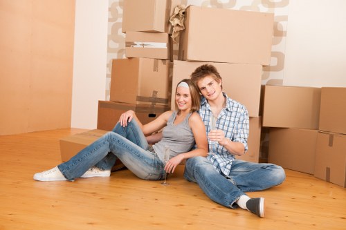Man with van service in Finchley helping with a local furniture move