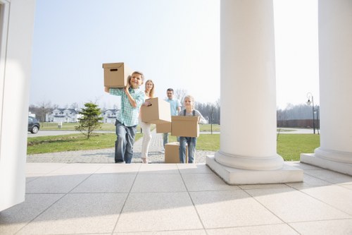 Local movers handling access and loading challenges in Finchley