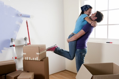 Local removals team managing access challenges in Finchley