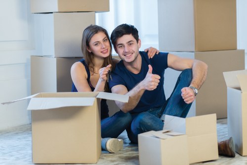Removal van service near Finchley flats and houses