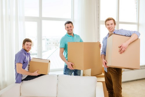 Local van service helping with a small move in Finchley