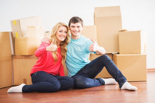 Local moving van service for homes and businesses in Finchley